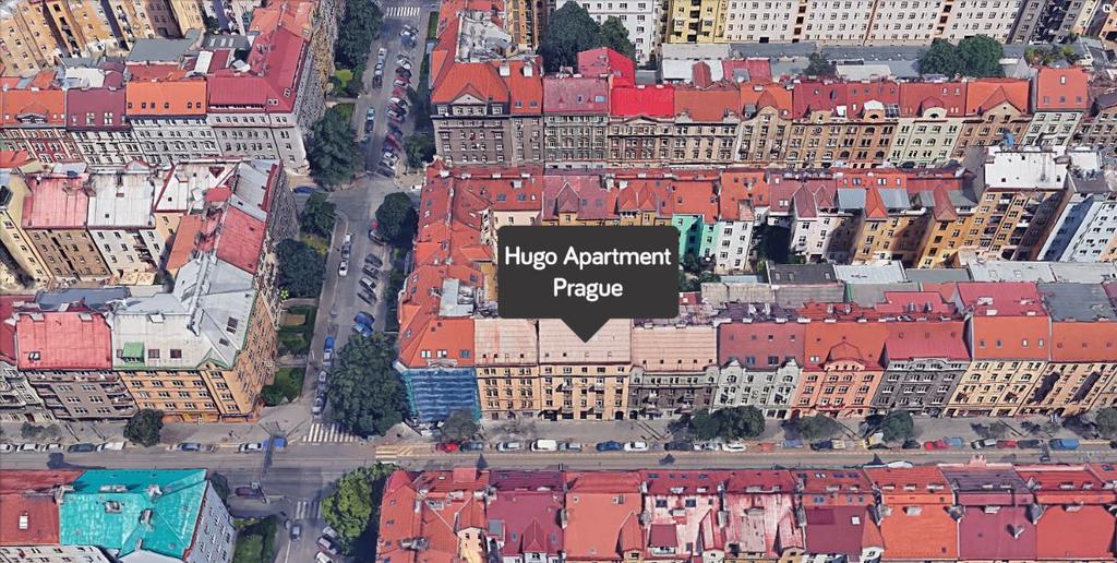 Hugo Apartment Praha Bagian luar foto